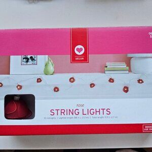 Rose String Lights for Valentine's Day